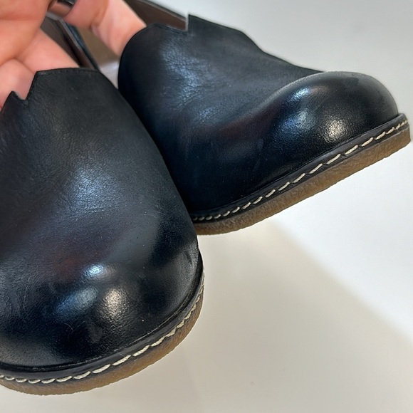 Dansko Lilliana Black Leather Hidden Wedge Loafers Size 40(9.5-10) - Picture 15 of 15